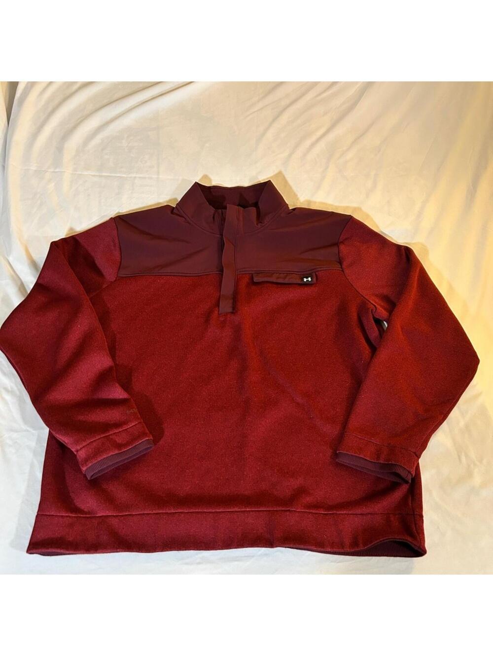 Men's Red Under Armour Sweater